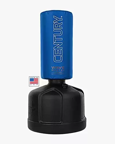 Century Original Wavemaster | Freestanding Punching Bag with Base | Boxing Training Equipment | Punching Bag Stand Adult | Freestanding Kickboxing and MMA Trainer | Adjustable height 47" to 68&am...