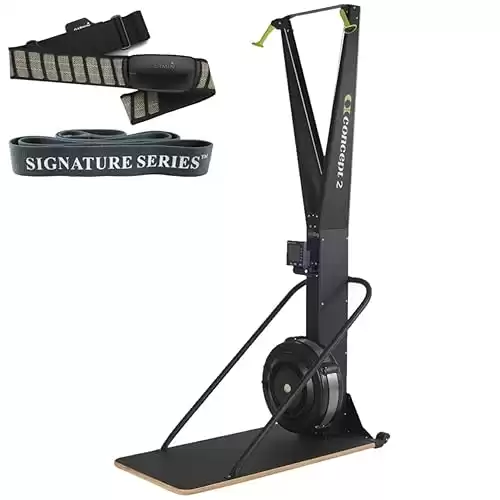 Concept2 SkiErg Skiing Machine and Garmin HRM-Dual