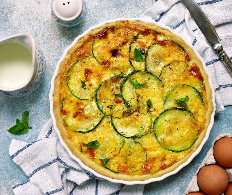 zucchini quiche